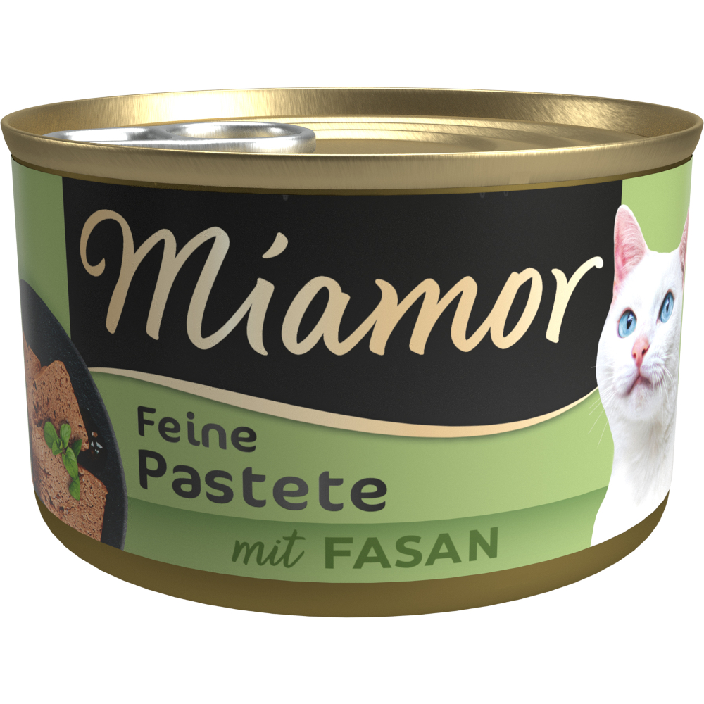Sparpaket Miamor Pastete 24 x 85 g - Fasan Sparpaket Miamor Pastete 24 x 85 g - Fasan von Miamor