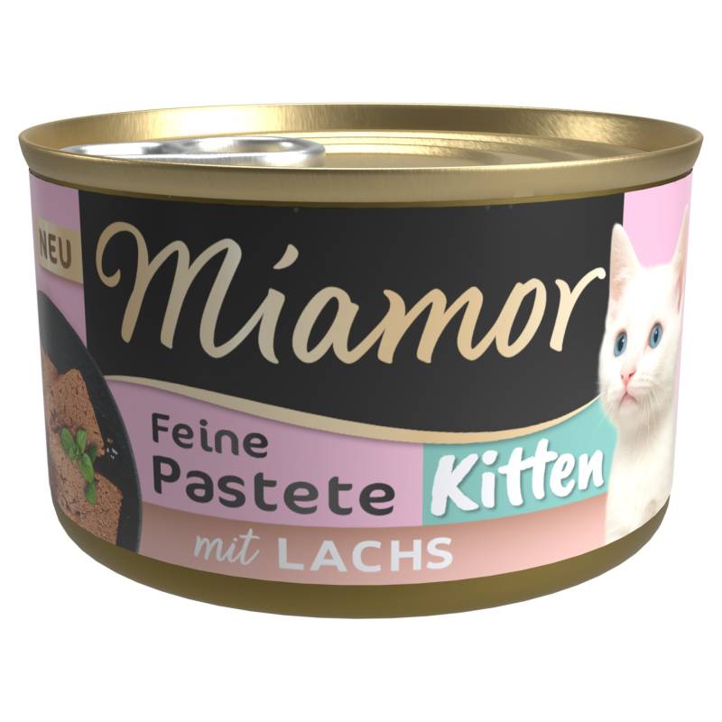 Sparpaket Miamor Pastete 24 x 85 g - Kitten Lachs Sparpaket Miamor Pastete 24 x 85 g - Kitten Lachs von Miamor