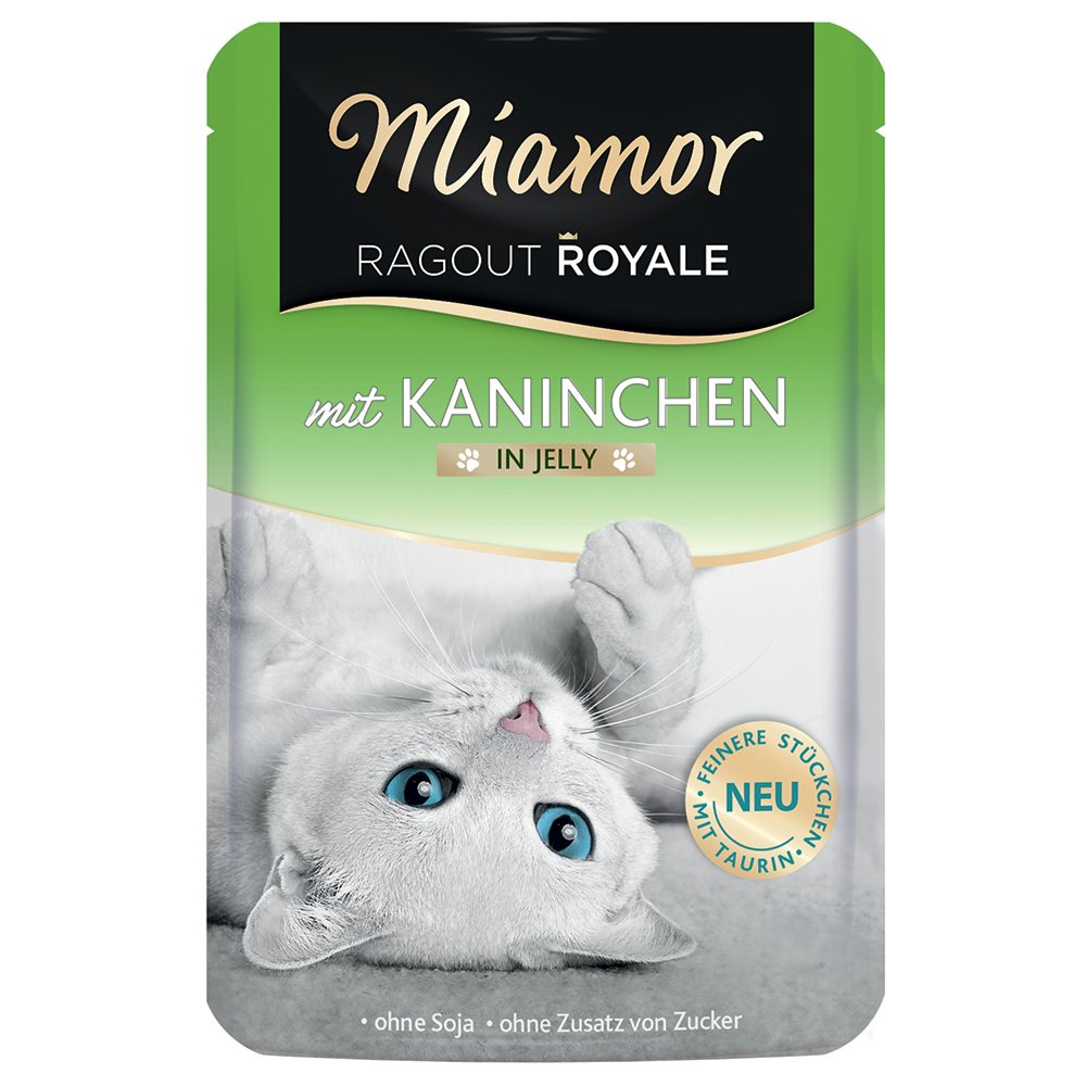 Sparpaket Miamor Ragout Royale in Jelly 22 x 100 g - Kaninchen von Miamor