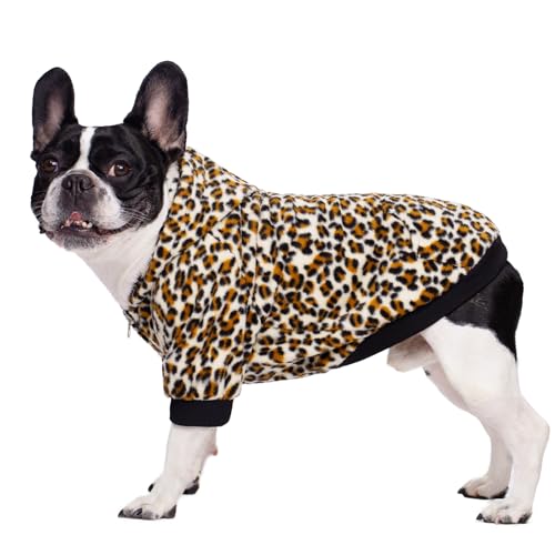Französische Bulldogge Kleidung Hund Hoodie Sweatshirts mit Taschen für kleine Hunde Welpen Chihuahua Mantel Kleidung Haustier Katze Hoodie Fleece Hund Pullover Kostüm Französische Bulldogge Kleidung Hund Hoodie Sweatshirts mit Taschen für kleine Hunde Welpen Chihuahua Mantel Kleidung Haustier Katze Hoodie Fleece Hund Pullover Kostüm von Miaododo