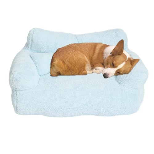 Miaogoo Flauschiges Katzen-/Hunde-Couchbett, abnehmbares Haustierbett, Sofakissen mit erhöhten Kanten, gemütliches, beruhigendes Schlafsofa, Hunde-Schlafmatte mit rutschfester Unterseite, 90 x 52 x 27 Miaogoo Flauschiges Katzen-/Hunde-Couchbett, abnehmbares Haustierbett, Sofakissen mit erhöhten Kanten, gemütliches, beruhigendes Schlafsofa, Hunde-Schlafmatte mit rutschfester Unterseite, 90 x 52 x 27 von Miaogoo