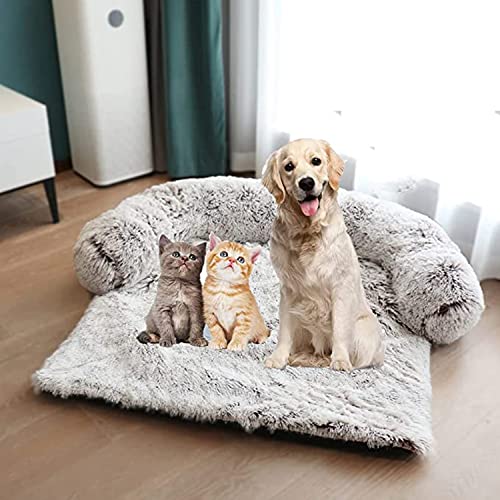 Miaogoo Gemütliches Katzen-Hundebett mit Reißverschluss, abnehmbares Haustier-Schlafkissen, Schlafsofa, beruhigende Polsterung, weich, warm, Haustierbett, rutschfest, waschbar, für Katze und Hund (115 Miaogoo Gemütliches Katzen-Hundebett mit Reißverschluss, abnehmbares Haustier-Schlafkissen, Schlafsofa, beruhigende Polsterung, weich, warm, Haustierbett, rutschfest, waschbar, für Katze und Hund (115 von Miaogoo