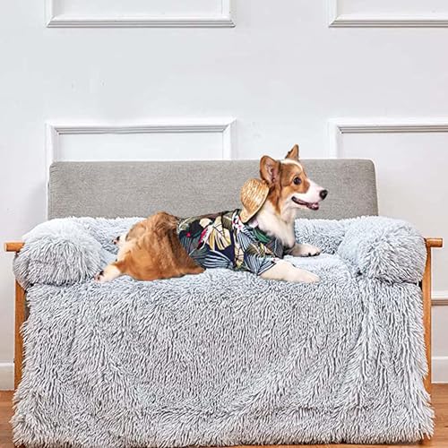 Miaogoo Weiches Katzen- und Hundebett, warm, rutschfest, beruhigende Unterlage für Welpen, Kätzchen, Möbelschutz, tragbare Haustier-Schlafmatte, Sofakissen, abnehmbarer Reißverschluss, 90 x 80 x 13 Miaogoo Weiches Katzen- und Hundebett, warm, rutschfest, beruhigende Unterlage für Welpen, Kätzchen, Möbelschutz, tragbare Haustier-Schlafmatte, Sofakissen, abnehmbarer Reißverschluss, 90 x 80 x 13 von Miaogoo
