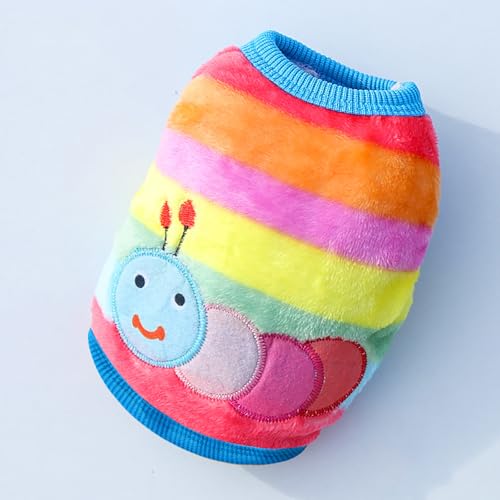 Warme Teetasse mit Cartoon-Motiv, Flanell, für Welpen, Welpen, Katzen, Teddy-Kleidung, Weste, Haustierzubehör Warme Teetasse mit Cartoon-Motiv, Flanell, für Welpen, Welpen, Katzen, Teddy-Kleidung, Weste, Haustierzubehör von Miaoyak
