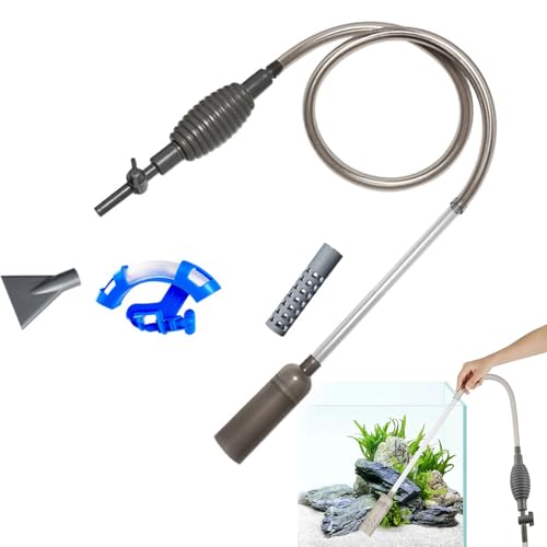 Miayical Aquarium Reiniger, Aquarium Wasserwechsel, Aquarium-Reinigung Sand Filter Fisch Tank Kiesfilter Einstellbare Durchflussregelung, Aquarium Filter für Wasserwechsel und Filter Sandreinigung Miayical Aquarium Reiniger, Aquarium Wasserwechsel, Aquarium-Reinigung Sand Filter Fisch Tank Kiesfilter Einstellbare Durchflussregelung, Aquarium Filter für Wasserwechsel und Filter Sandreinigung von Miayical