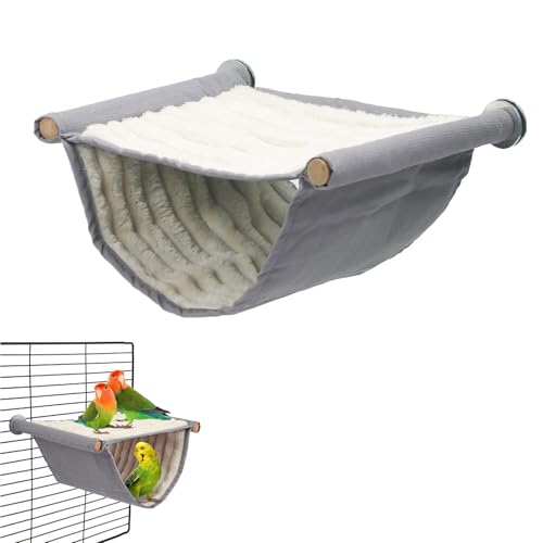 Miayical Vogel Hängematte Etagenbett, Winter Warm Vogelnest Haus, Vogelnest Höhlen Schlafplätze, Vogelhütte Hängendes Käfig Zelt, Wellensittich Spielzeug, Wellensittich Zubehör Miayical Vogel Hängematte Etagenbett, Winter Warm Vogelnest Haus, Vogelnest Höhlen Schlafplätze, Vogelhütte Hängendes Käfig Zelt, Wellensittich Spielzeug, Wellensittich Zubehör von Miayical