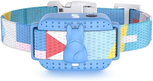 emmalove Tierfreundliches Halsband 2.0 – Wasserfest, Verstellbar, Für kleine & große Hunde, Sicher & stressfrei (Blau) von Micmetago