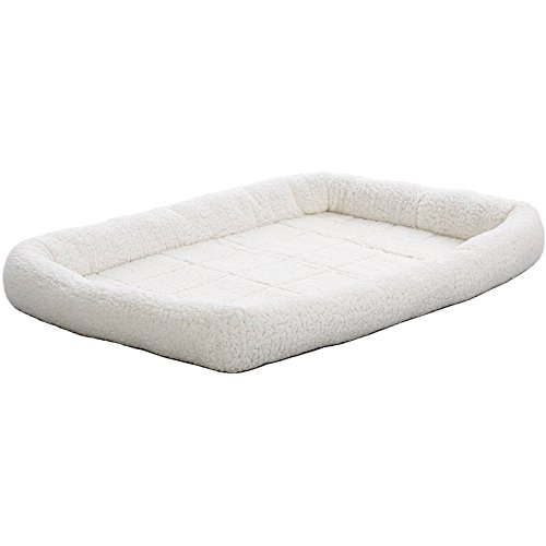 Midwest Homes for Pets 40832-F Hundebett für Hundetragebox, für 81,28 cm große Kunststoff-Hundeboxen, für mittelgroße Hunderassen, weiß von MidWest Homes for Pets