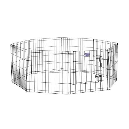 MidWest Homes for Pets 550-24DR Laufstall und Spielgehege für Hunde, ohne Tür, 61 x 61 cm, schwarze E-Beschichtung MidWest Homes for Pets 550-24DR Laufstall und Spielgehege für Hunde, ohne Tür, 61 x 61 cm, schwarze E-Beschichtung von MidWest Homes for Pets