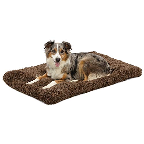 MidWest Homes for Pets Deluxe Modell 40642-CC Hundebett, super kuschelig, für Hunde und Katzen, ideal für 107 cm lange Hundeboxen, waschmaschinen- und trocknergeeignet, Kakaobraun von MidWest Homes for Pets