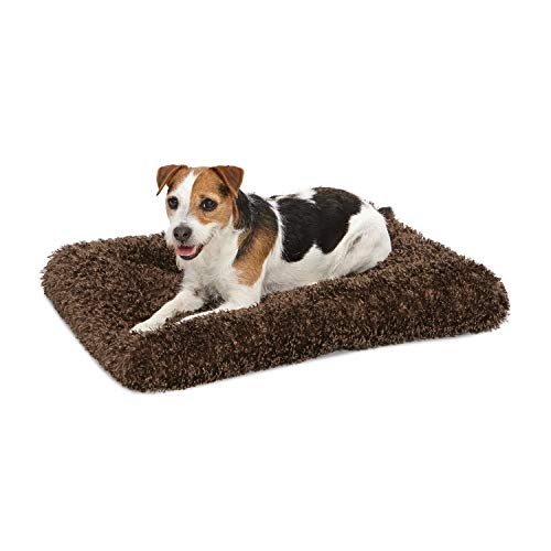 MidWest Homes for Pets Deluxe Modell 40624-CC Hundebett, super kuschelig, für Hunde und Katzen, ideal für 61 cm lange Hundeboxen, waschmaschinen- und trocknergeeignet, Kakaobraun von MidWest Homes for Pets