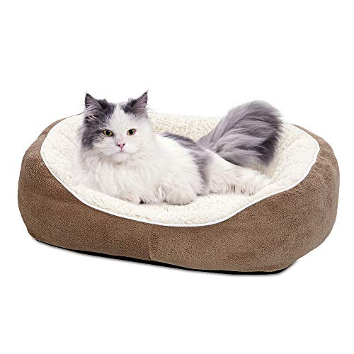 Midwest Homes for Pets Kuschel-Hundebett, braungrau, klein von MidWest Homes for Pets