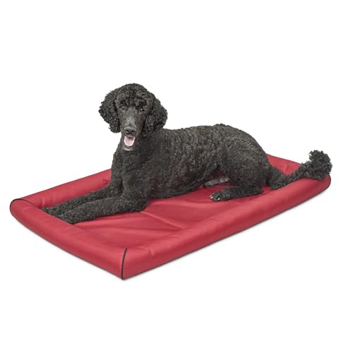 MidWest Homes for Pets Maxx Hundebett, passend für eine 121,9 cm große Hundebox, 121,9 cm, Rot von MidWest Homes for Pets