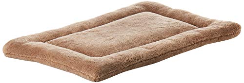 MidWest Homes for Pets Deluxe Modell 40618-TP Haustierbett für Hund/Katze, Mikrofrottee, 46 cm lang, taupe von MidWest Homes for Pets