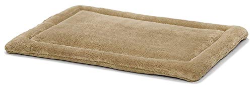 MidWest Homes for Pets Deluxe Modell 40618-TP Haustierbett für Hund/Katze, Mikrofrottee, 46 cm lang, taupe von MidWest Homes for Pets