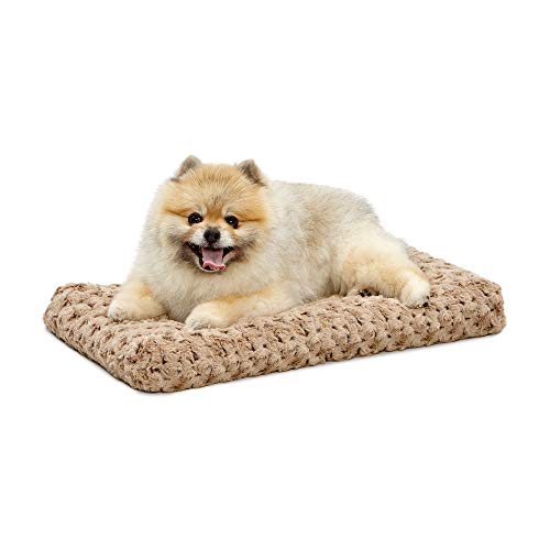 MidWest Homes for Pets Modell 40622-STB Haustierbett, Ombré-Wirbel, kuschelig, 56 cm lang, für besonders kleine Hunde-/Katzenrassen; grau von MidWest Homes for Pets