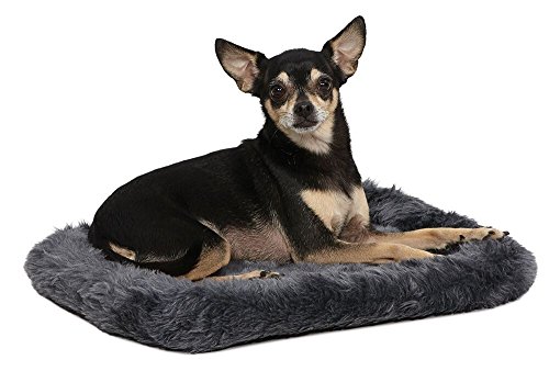 MidWest Homes for Pets Modell 40218-GY Haustierkissen, Hundebett, 46 cm langes Hunde- oder Katzenbett mit bequemer Polsterung, ideal für „Mini“-Hunderassen, grau MidWest Homes for Pets Modell 40218-GY Haustierkissen, Hundebett, 46 cm langes Hunde- oder Katzenbett mit bequemer Polsterung, ideal für „Mini“-Hunderassen, grau von MidWest Homes for Pets