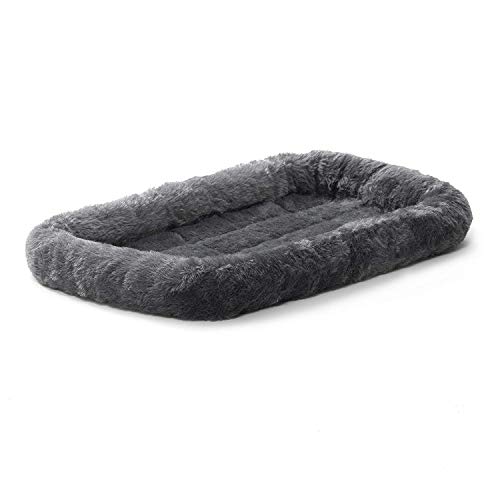 MidWest Homes for Pets Modell 40222-GY Haustierkissen, Hundebett, 56 cm langes Hunde- oder Katzenbett mit bequemer Polsterung, ideal für kleine Hunderassen, grau MidWest Homes for Pets Modell 40222-GY Haustierkissen, Hundebett, 56 cm langes Hunde- oder Katzenbett mit bequemer Polsterung, ideal für kleine Hunderassen, grau von MidWest Homes for Pets