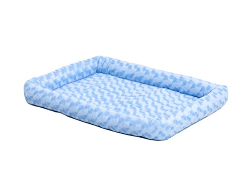 MidWest Homes for Pets Modell 40222-PB Haustierkissen, Hundebett, 56 cm langes Hunde- oder Katzenbett mit bequemer Polsterung, ideal für kleine Hunderassen, blau MidWest Homes for Pets Modell 40222-PB Haustierkissen, Hundebett, 56 cm langes Hunde- oder Katzenbett mit bequemer Polsterung, ideal für kleine Hunderassen, blau von MidWest Homes for Pets