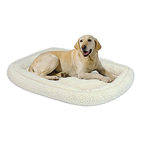 MidWest Homes for Pets Modell 40324-FS Haustierkissen, 61 cm, Fleece-Hunde-/Katzenbett, bequemes Polster, ideal für kleine Hunderassen, für 51 cm große Boxen, waschmaschinen-/trocknergeeignet, weiß MidWest Homes for Pets Modell 40324-FS Haustierkissen, 61 cm, Fleece-Hunde-/Katzenbett, bequemes Polster, ideal für kleine Hunderassen, für 51 cm große Boxen, waschmaschinen-/trocknergeeignet, weiß von MidWest Homes for Pets