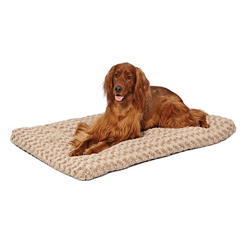 MidWest Homes for Pets Modell 40642-STB Haustierbett, Ombré-Wirbel, kuschelig, 107 cm lang, für Mini-Hunderassen/Katzen; Mokka von MidWest Homes for Pets
