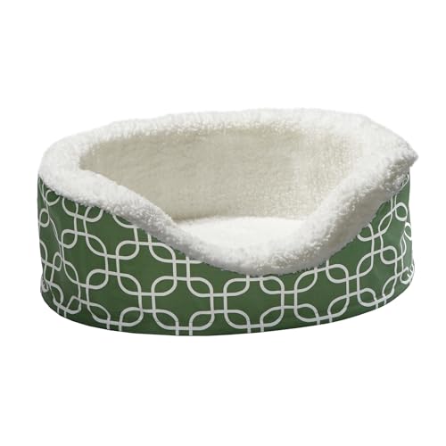 MidWest Homes for Pets Orthoperdic Egg-Crate Nesting Pet Bed with Teflon Fabric Protector, XS Green von MidWest Homes for Pets