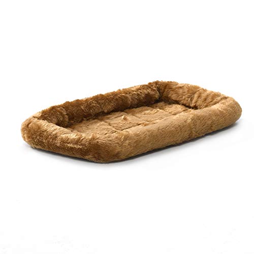 MidWest Homes for Pets Modell 40218-CN Haustierkissen, Hundebett, 46 cm langes Hunde- oder Katzenbett mit bequemer Polsterung, ideal für „Mini“-Hunderassen, Zimtfarbe von MidWest Homes for Pets