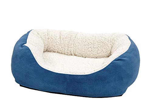 Midwest Homes for Pets Kuschel-Hundebett, blau, klein von MidWest Homes for Pets