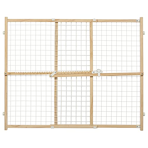 MidWest Homes for Pets Modell 2932WWM-2 Haustier-Absperrgitter, Sicherheitstor, 81 cm hoch, ausziehbar von 74–127 cm Breite, Holz MidWest Homes for Pets Modell 2932WWM-2 Haustier-Absperrgitter, Sicherheitstor, 81 cm hoch, ausziehbar von 74–127 cm Breite, Holz von MidWest Homes for Pets