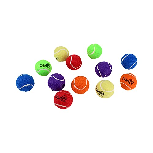 Mini-Tennisbälle für Haustiere, einfarbig, 12 Stück Mini-Tennisbälle für Haustiere, einfarbig, 12 Stück von Midlee