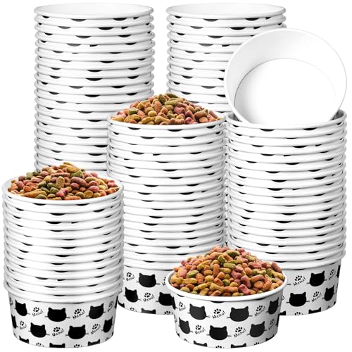 Mifoci Einweg-Futternäpfe für Haustiere, 340 ml, 1,5 Tassen, für kleine Hunde, Papiergeschirr, zum Servieren von Wasser, für Hunde, Welpen, Kätzchen, Reisen, trockenes oder nasses, heißes oder kaltes Mifoci Einweg-Futternäpfe für Haustiere, 340 ml, 1,5 Tassen, für kleine Hunde, Papiergeschirr, zum Servieren von Wasser, für Hunde, Welpen, Kätzchen, Reisen, trockenes oder nasses, heißes oder kaltes von Mifoci