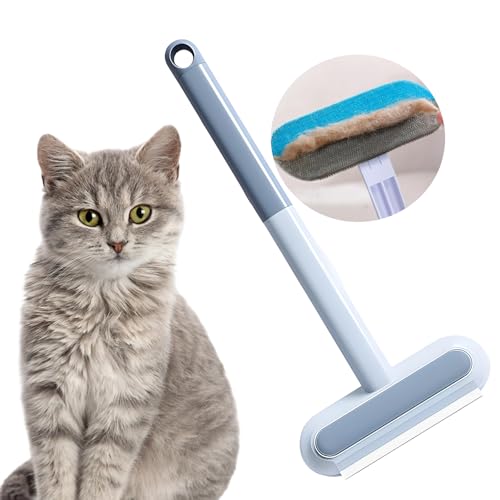 Tierhaarentferner, 3 In 1 Pet Hair Remover Mit Verstellbarem Griff, Tierhaarentferner Für Sofa Und Möbel, Katzenhaarentferner Und Haarentferner Tierhaare, Ideal Für Kleidung Und Autositze, 43 Cm Länge von MigWoo