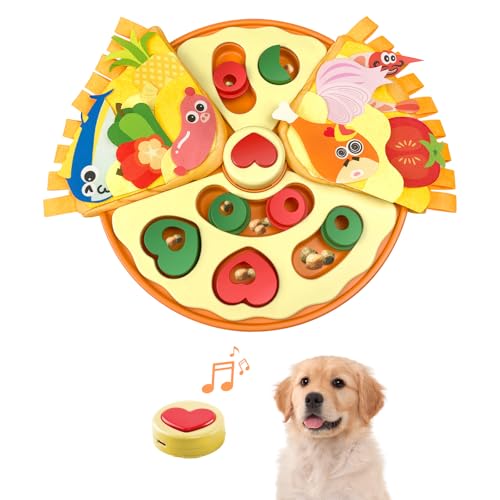 Migipaws Hunde-Puzzle-Spielzeug, Schnüffelmatte, Anreicherungsspielzeug für Hunde, langsames Füttern für geistiges Training, interaktives Hundespielzeug für mittelgroße Welpen, Katzen mit von Migipaws