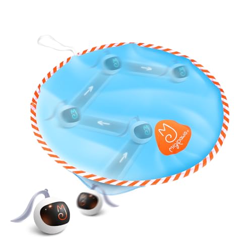 Migipaws Katzenspielzeug,Ball Set (Weiß) von Migipaws