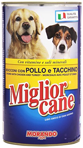 Migliorcane Alleinfuttermittel für Hunde, Knospen mit Huhn und Truthahn - 1250 g von Miglior Cane