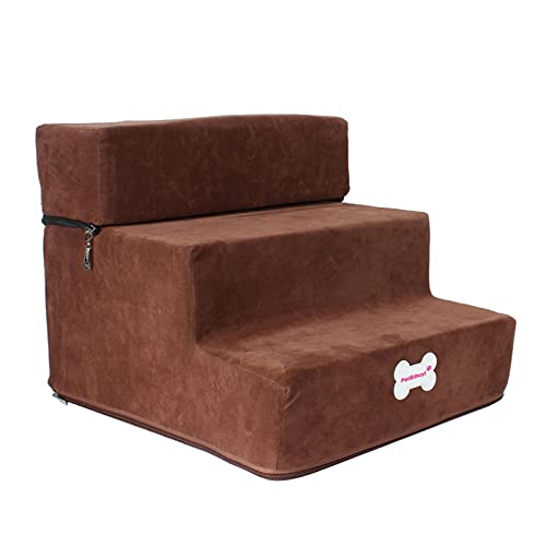 Hundetreppe,3 stufige Hundetreppe,Abnehmbare, Bequeme,rutschfeste Hunderampe, Treppen,Geeignet für Hunde/Katze,Heimtierbedarf Für Hundespielzeug,Hundetreppe für hohes Bett Hundetreppe,3 stufige Hundetreppe,Abnehmbare, Bequeme,rutschfeste Hunderampe, Treppen,Geeignet für Hunde/Katze,Heimtierbedarf Für Hundespielzeug,Hundetreppe für hohes Bett von Mihauuke