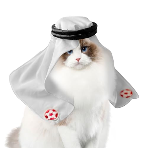Mihauuke Hund Kopfverkleidung Kostüm,Nahost Katzen Kopfverband | Zum Verkleiden für Dekoration Cosplay Kostüme Outfits und Foto-Props für Hunde und kleine Katzen für Feste Partys Halloween Mihauuke Hund Kopfverkleidung Kostüm,Nahost Katzen Kopfverband | Zum Verkleiden für Dekoration Cosplay Kostüme Outfits und Foto-Props für Hunde und kleine Katzen für Feste Partys Halloween von Mihauuke