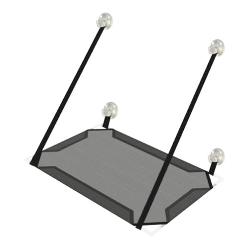 Mihauuke Katzen Hängematte - Indoor Katzen Hängematte Mit Saugnäpfen | Haustier Ruhenest hängbares für Wohnung Schlafzimmer Balkon Terrasse Mihauuke Katzen Hängematte - Indoor Katzen Hängematte Mit Saugnäpfen | Haustier Ruhenest hängbares für Wohnung Schlafzimmer Balkon Terrasse von Mihauuke