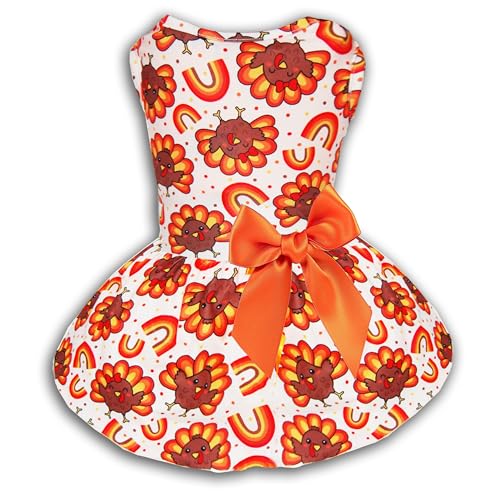Thanksgiving-Day-Hundekostüm, 100 % Baumwolle, für kleine Jungen und Mädchen, Welpen, Hundekleid, Katzen-Outfits Thanksgiving-Day-Hundekostüm, 100 % Baumwolle, für kleine Jungen und Mädchen, Welpen, Hundekleid, Katzen-Outfits von Miiemiu