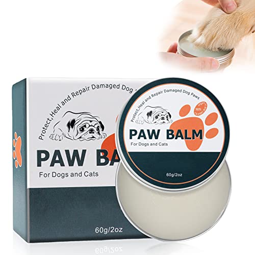 Miioto Paw Balm, Creme für Hundepfoten, Pfotenbalsam Für Hunde, Pfotenbalsam Hund & Katze, Hundepfoten Pflege Bei Trockenen Und Rissigen von Miioto