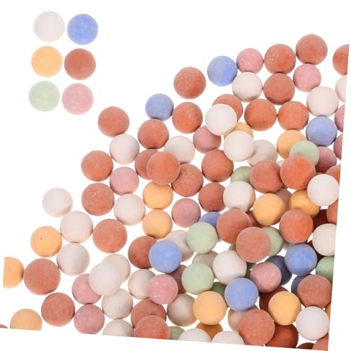 Mikikit 1 Catty Bunte Tonkiesel Für Hydrokultur, Kleine Flusssteine ​​für Blumentöpfe, Dekorative Steine, Leichte Garten-ceramsit-Erde Für Zimmerpflanzen, Sukkulenten-pflanzgefäße von Mikikit