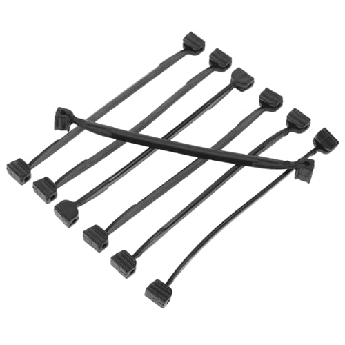Mikikit 1 Krawattenkarte Clip Für Gartenpflanzen Pflanzenbinder Für Zimmerpflanzen Weinrebe Pflanze Binden Traubenpflanze Pflanzenkrawatten Pflanzenkletterklemme Anlage Schwarz Plastik von Mikikit