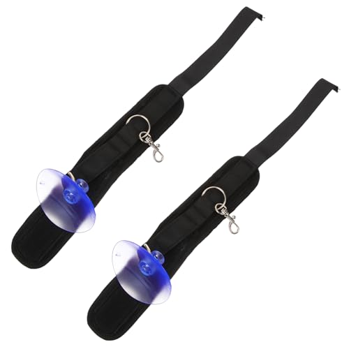 Mikikit 1 Paar Pet Grooming Rope für Verstellbares Badezubehör Pflege Seil für Sicheres Grooming und Hundebad Nylonmaterial für Hundetraining und Pflege von Mikikit