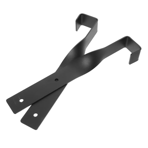 Mikikit 1 Satz Kettensägenständer Schlüssel Gestell Kleiderbügel Hängend Montieren Haken Leistung Montiert Schwer Wand Garage Black Eisen von Mikikit