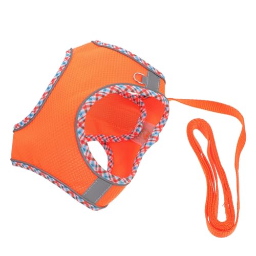 Mikikit 1 Satz Transportbox für Haustiere Ausbildung Geschirr klein Chihuahua gehen Zug Haustierzubehör Hundewelpenweste Haustier Hund Zubehör Hundezubehör Polyester Orange Mikikit 1 Satz Transportbox für Haustiere Ausbildung Geschirr klein Chihuahua gehen Zug Haustierzubehör Hundewelpenweste Haustier Hund Zubehör Hundezubehör Polyester Orange von Mikikit