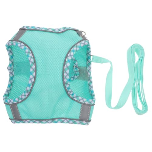 Mikikit 1 Satz Transportbox für Haustiere führen Hund Ausbildung Leine Geschirr Haustierzubehör Welpenweste Haustierkabelbaum Polyester Sky-Blue Mikikit 1 Satz Transportbox für Haustiere führen Hund Ausbildung Leine Geschirr Haustierzubehör Welpenweste Haustierkabelbaum Polyester Sky-Blue von Mikikit