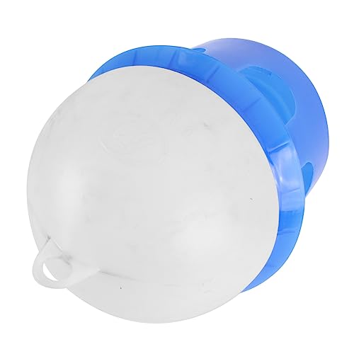 Mikikit 1 Stück Automatische Wasserflasche Wasserspender, Vogelhäuschen Reiniger Inkubator Kolibri Hundefutter Wasserzufuhr Vogelkäfig-wassernapf Schäumend Vogel Trinkwasser Plastik Blue von Mikikit