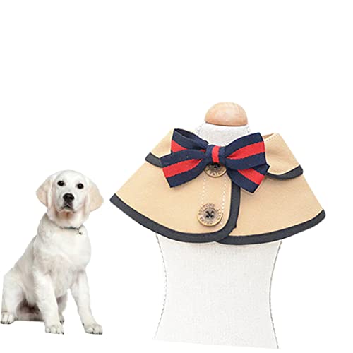 Mikikit 1 Stück Haustierbedarf Khaki Für Hunde Haustierzubehör Für Hunde Hundekleidung Party Stoff Schal Capes Klein Kap Mikikit 1 Stück Haustierbedarf Khaki Für Hunde Haustierzubehör Für Hunde Hundekleidung Party Stoff Schal Capes Klein Kap von Mikikit