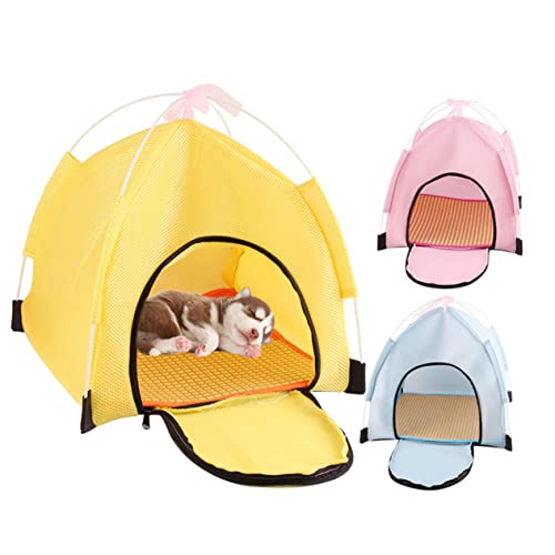 Mikikit 1 Stück Tragbares Outdoor-haustierzelt Hundezelt Klein Welpenzelt Süßes Welpenhaus Drinnen Sonne Outdoor-Zelt Für Hunde Haustierbedarf Faltbares Haustierzelt Rosa Mikikit 1 Stück Tragbares Outdoor-haustierzelt Hundezelt Klein Welpenzelt Süßes Welpenhaus Drinnen Sonne Outdoor-Zelt Für Hunde Haustierbedarf Faltbares Haustierzelt Rosa von Mikikit
