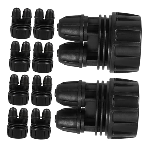 Mikikit 10 Stück Gartenbewässerungsanschluss Tropfbewässerungsanschlüsse Automatisches Bewässerungszubehör Tropfbewässerungsadapter Tropfbewässerungsschlauchadapter Schwarz Abs Mikikit 10 Stück Gartenbewässerungsanschluss Tropfbewässerungsanschlüsse Automatisches Bewässerungszubehör Tropfbewässerungsadapter Tropfbewässerungsschlauchadapter Schwarz Abs von Mikikit